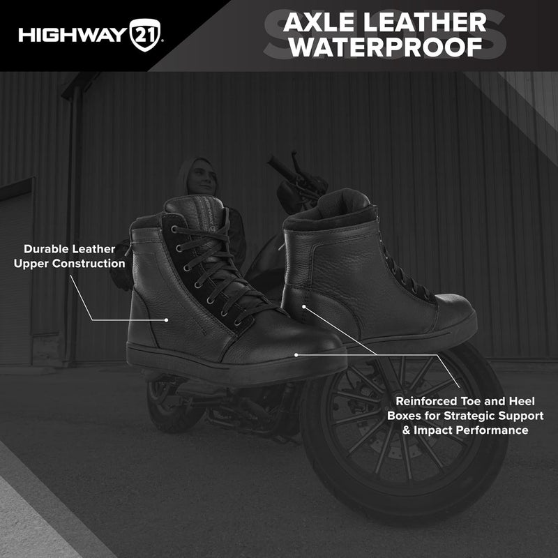 HIGHWAY 21 AXLE Leather Waterproof Shoe - Image 2